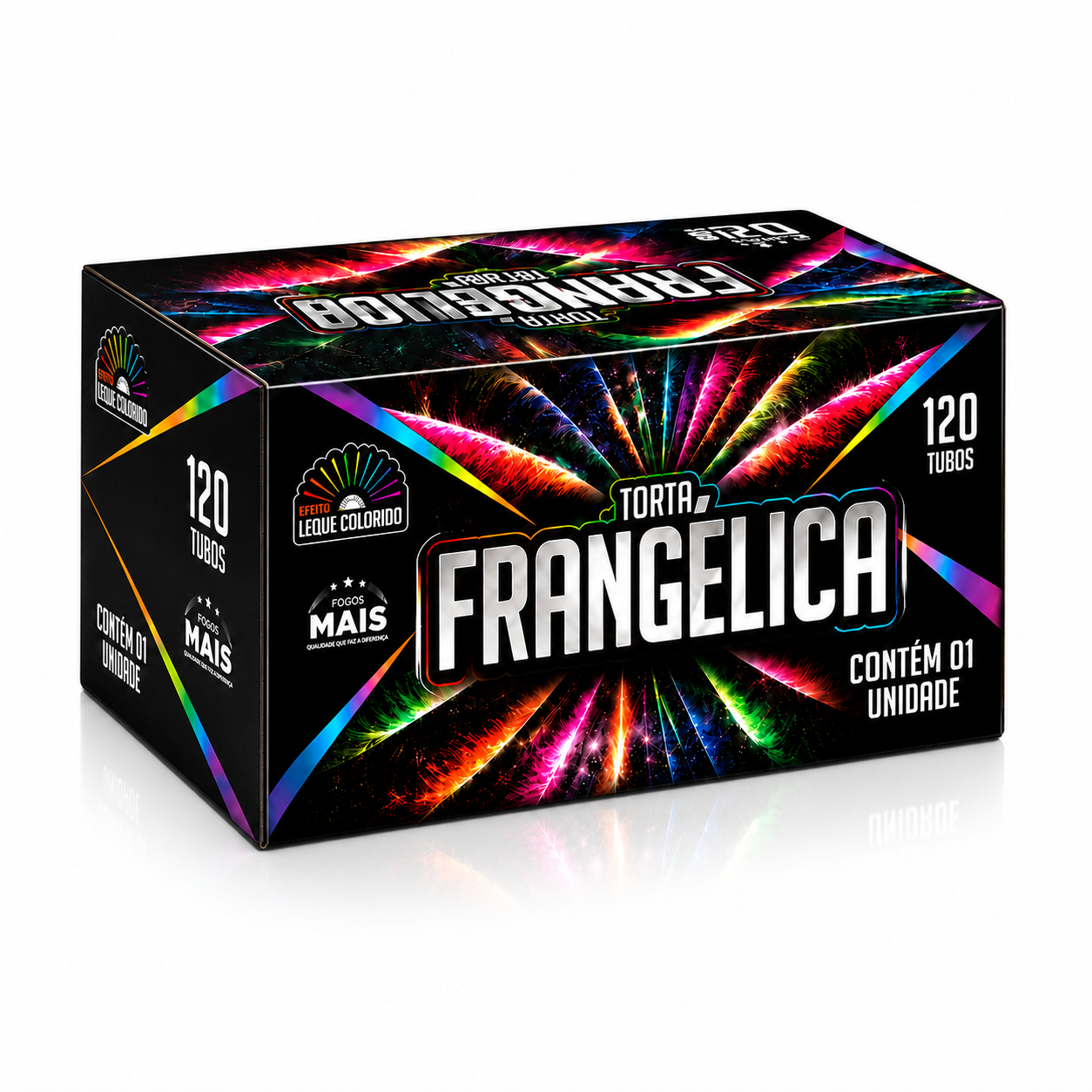 Frangélica Metralhadora 120 Tubos